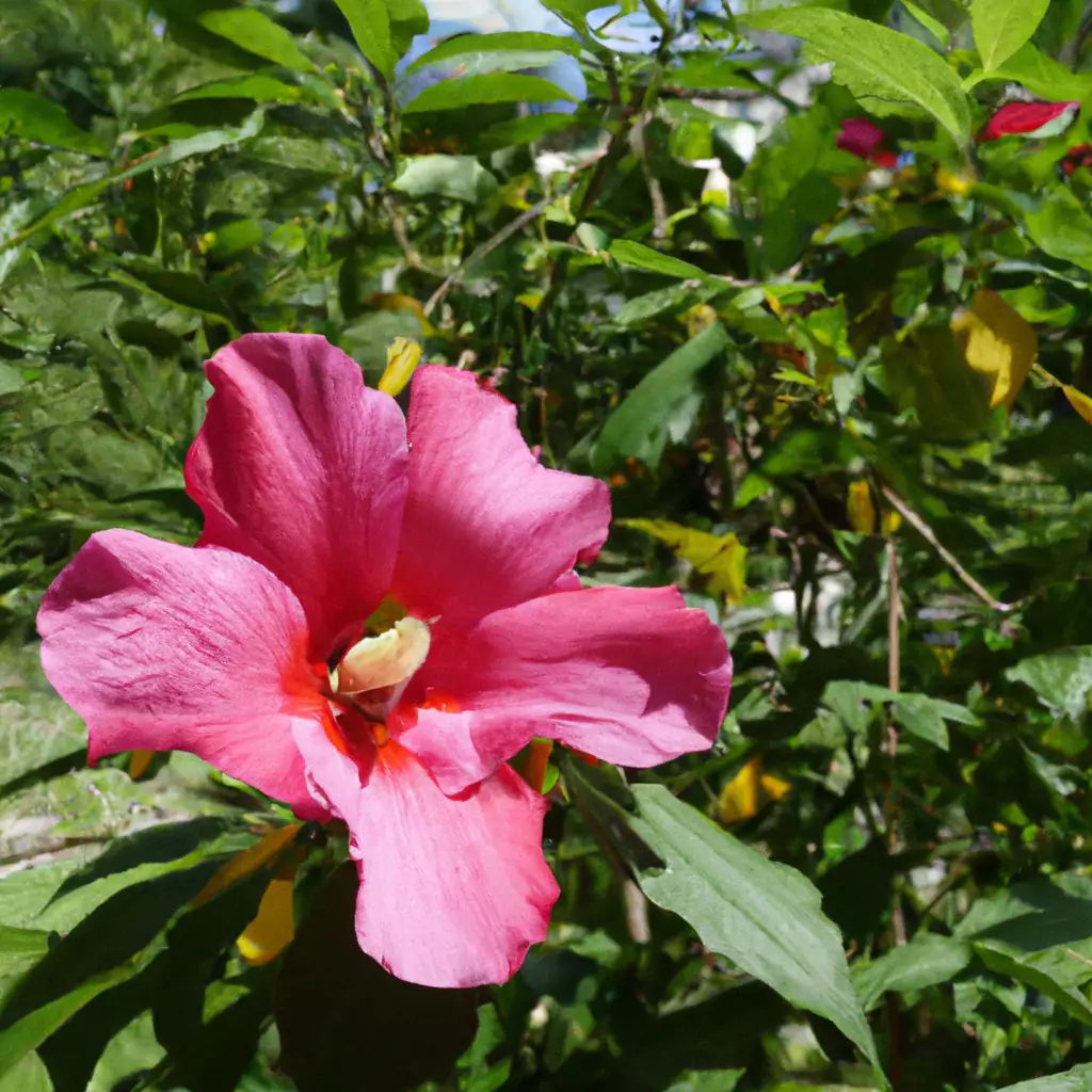 Roseneibisch (Hibiscus rosa-sinensis)
