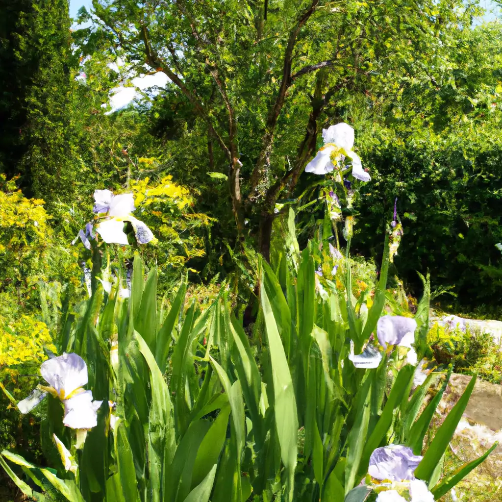 Garten-Schwertlilie (Iris germanica)